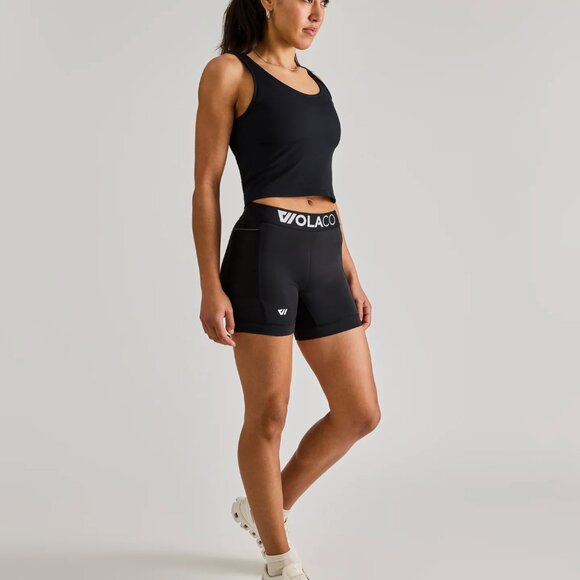 Wolaco North Moore Biker Short 2 (Black, 7 inch inseam) - Picture 4 of 5